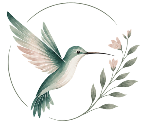 Nadine van Ool — hummingbird logo